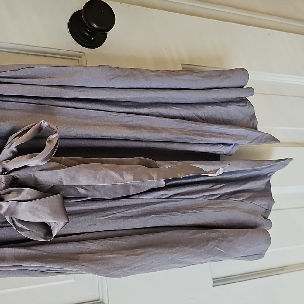 Fleur't Iconic Robe S/M New With Tag In Lavender. - Picture 5 of 11